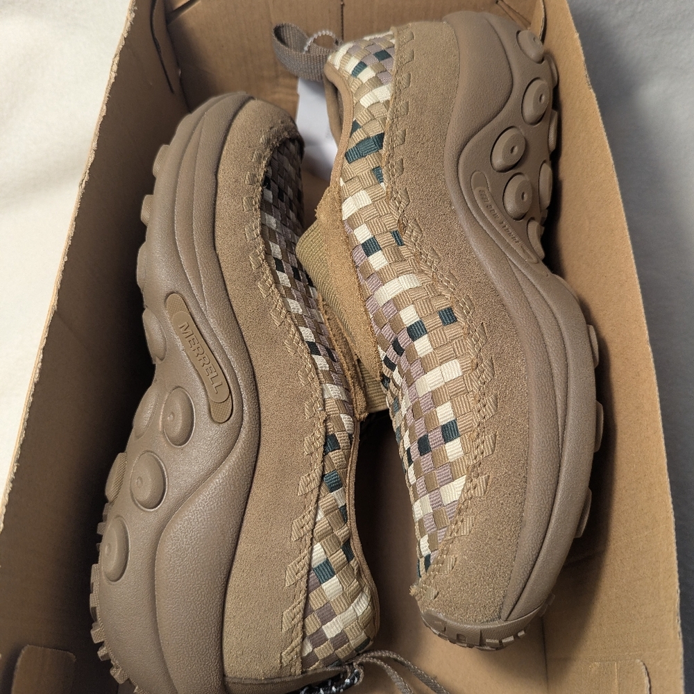 NWT Men's Jungle Moc Evo Woven SE Shoes In Kangaroo, Size 7.5 - Picture 3 of 11